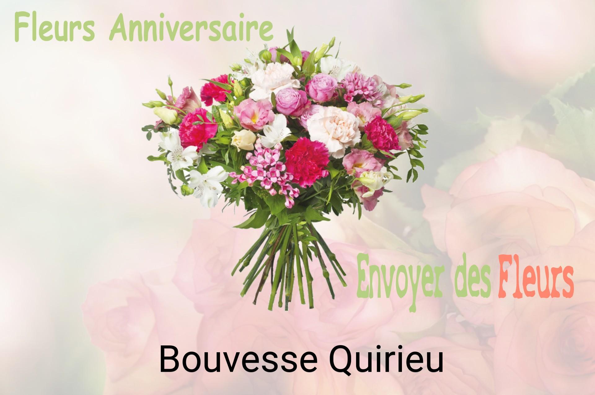 Bouquet de fleurs d’anniversaire livré à Bouvesse-Quirieu