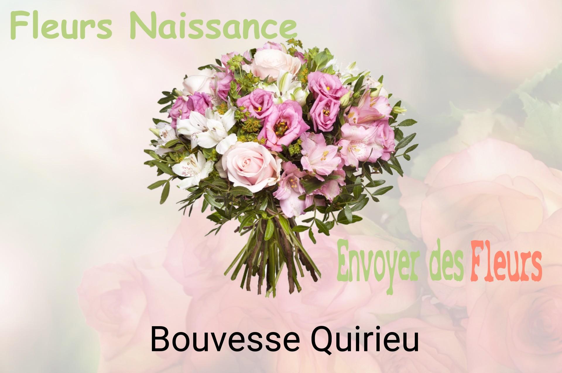 Bouquet de fleurs de naissance livré à Bouvesse-Quirieu