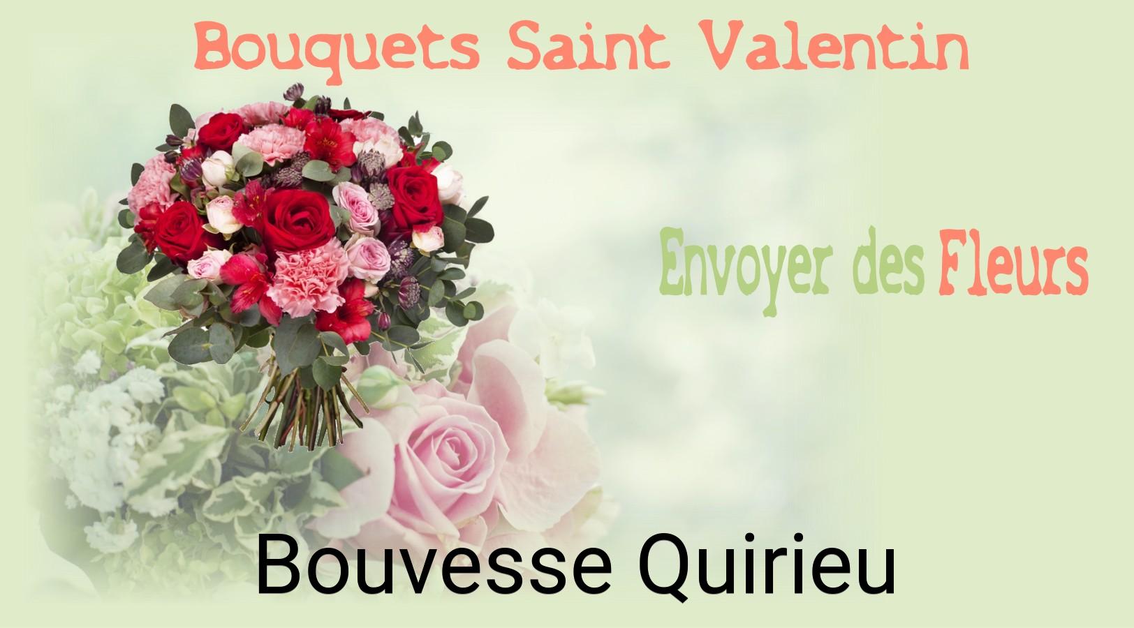 Roses de Saint-Valentin livrées à Bouvesse-Quirieu